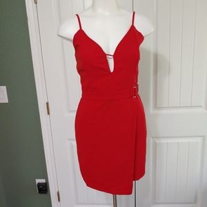 Lulumari  Red

 Short Sexy Cocktail Dress Medium